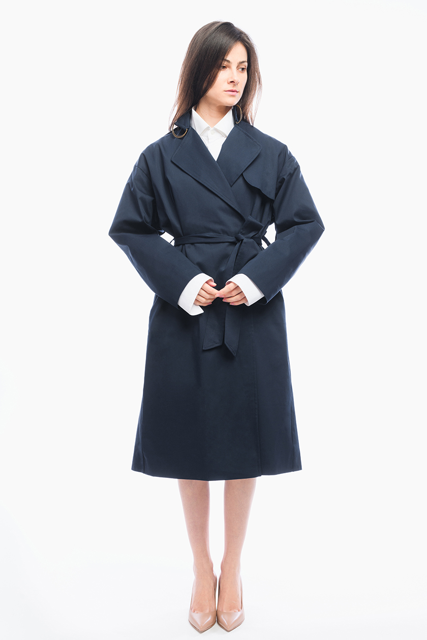 Lilia Ceaicovschi  trench coat RONA